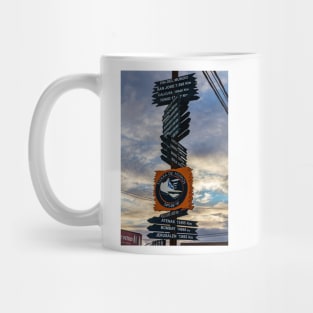 Fin del Mundo - Tierra de Humos - Ushuaia, Argentina Mug